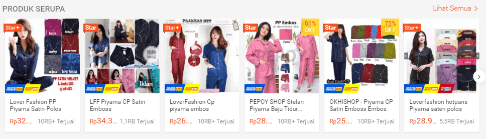 foto produk di marketplace shopee