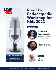 Berkenalan dan Belajar Membuat Podcast Dalam The Lingua Audio Cafe