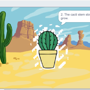 Game by Aruna - IPH School Surabaya - How To Grow Cactus